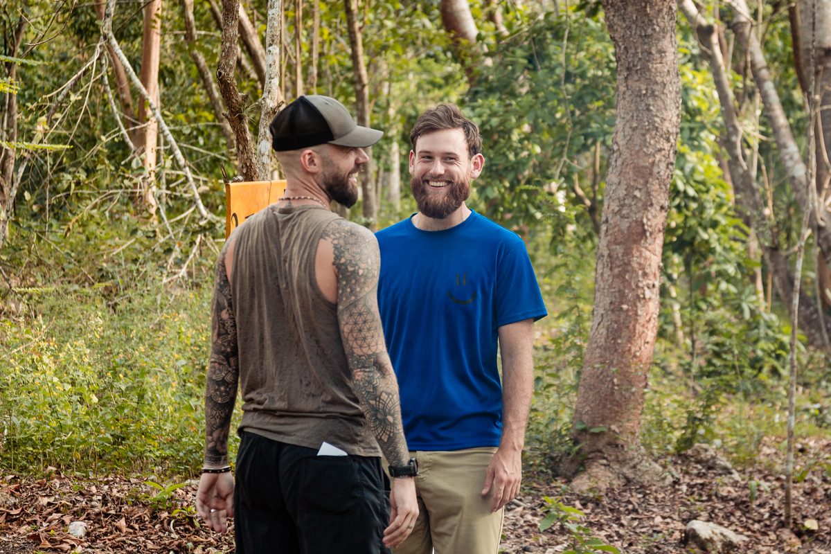 Oliver Lynch with Mike Corey of Fearless and Far